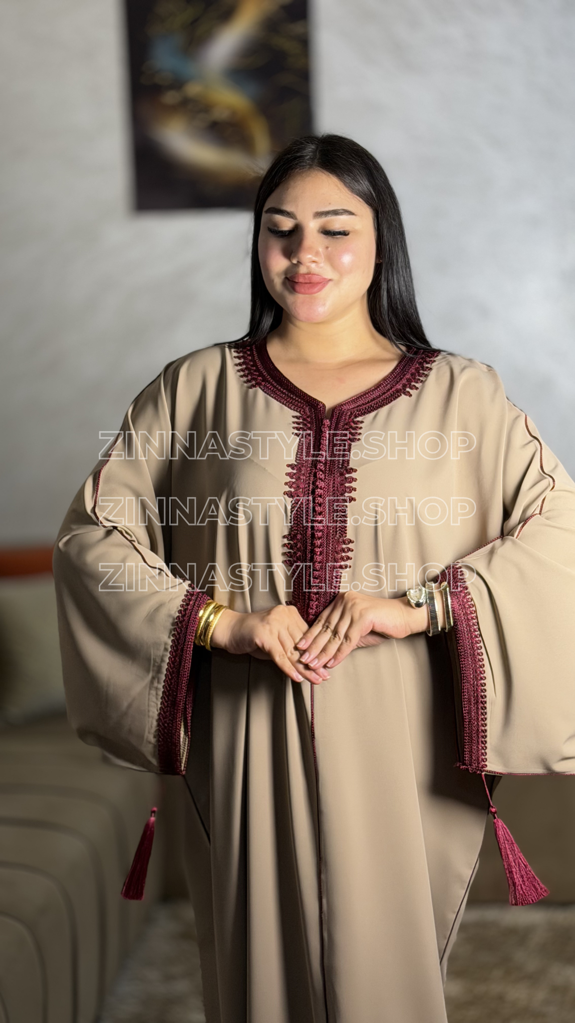 Qaftan Coupe Large – REF 1001 | Zinna Style
