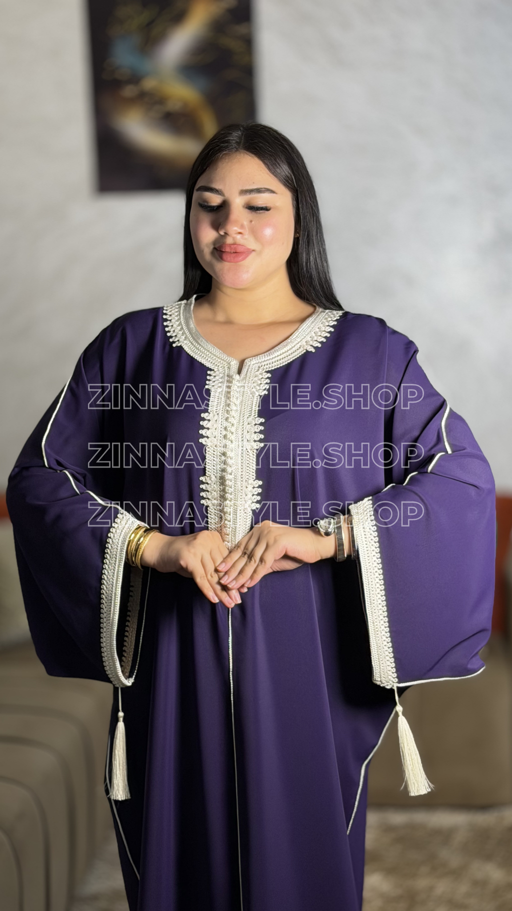 Qaftan Coupe Large – REF 1001 | Zinna Style