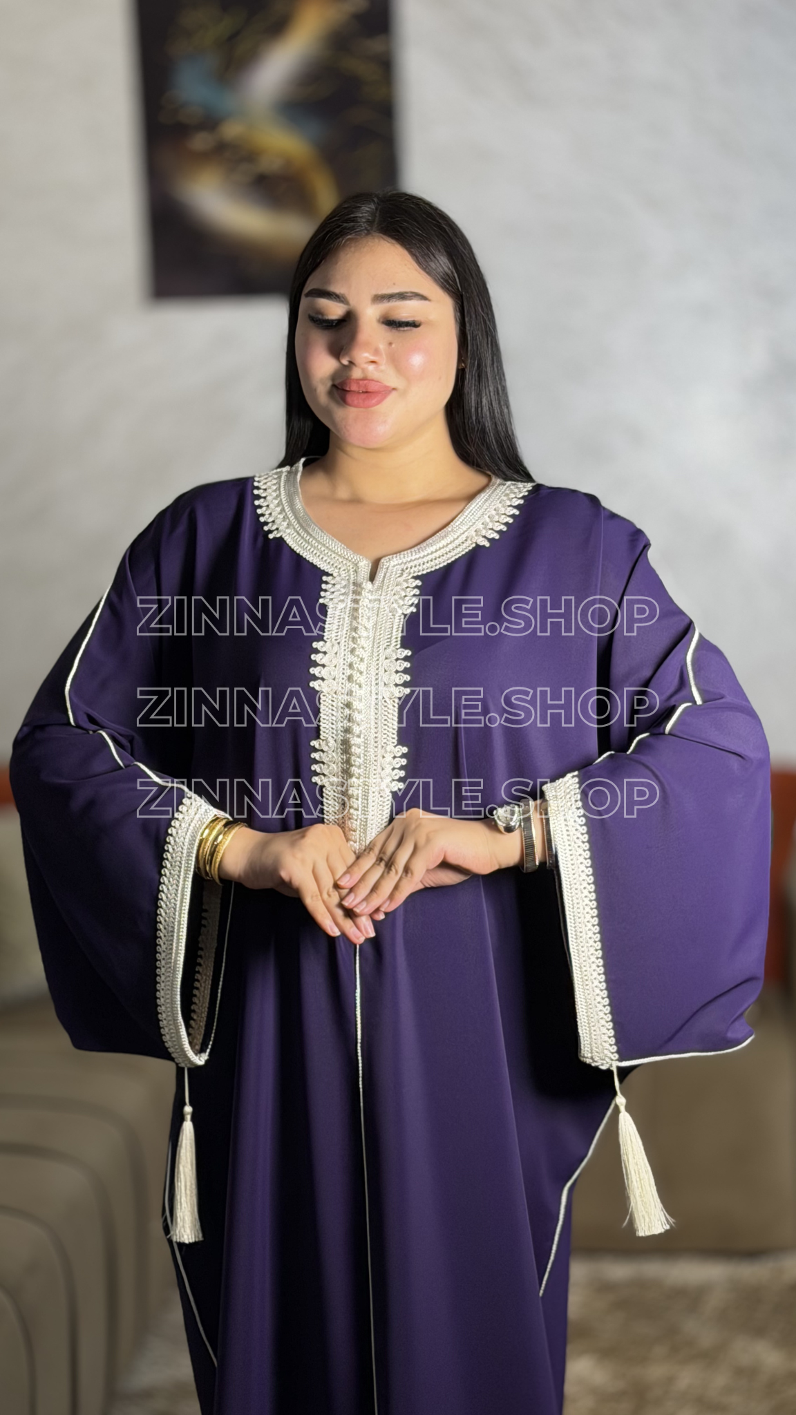 Qaftan Coupe Large – REF 1001 | Zinna Style