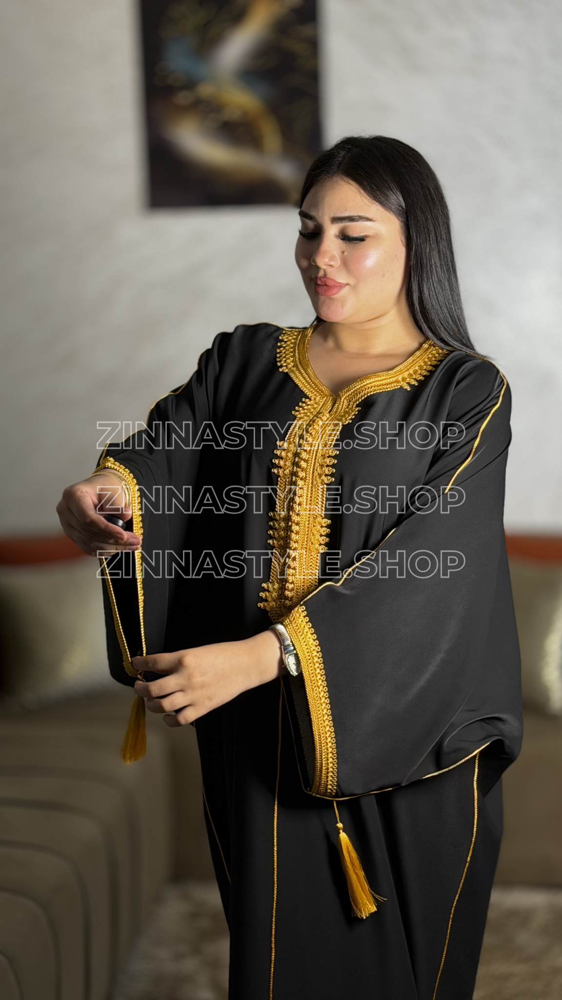 Qaftan Coupe Large – REF 1001 | Zinna Style